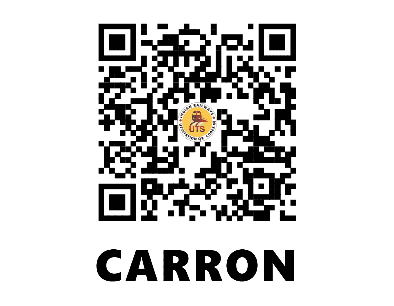 UTS QR Code for CARRON - CRX - NF (WEST BENGAL)